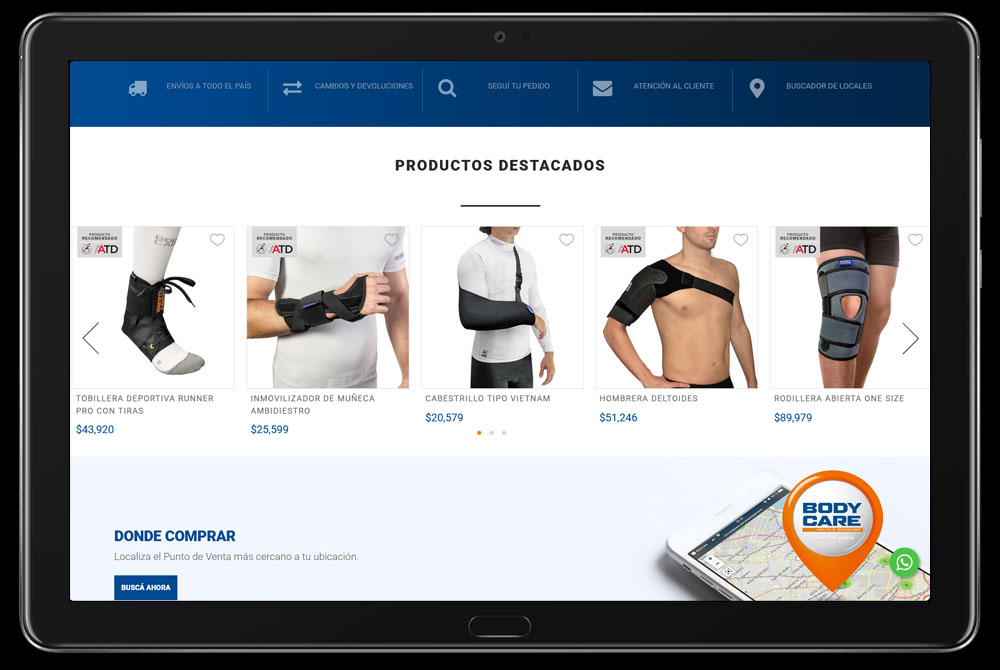 Eshop diseño web