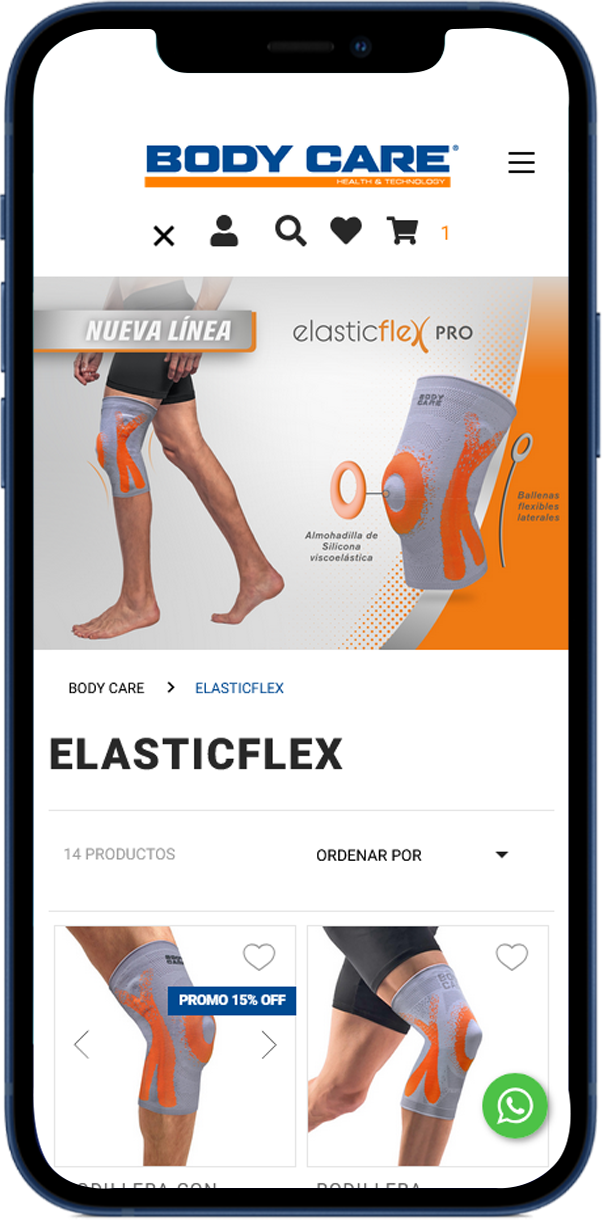 BodyCare diseño web