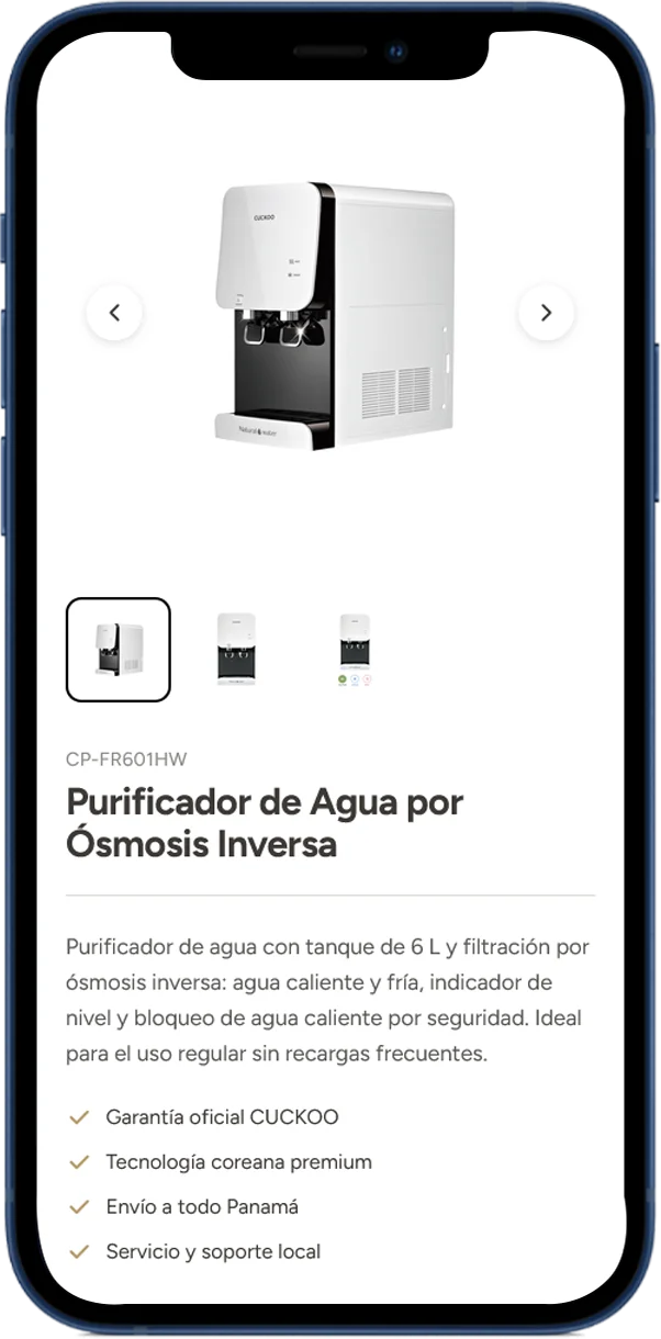 Cuckoo Panamá diseño web