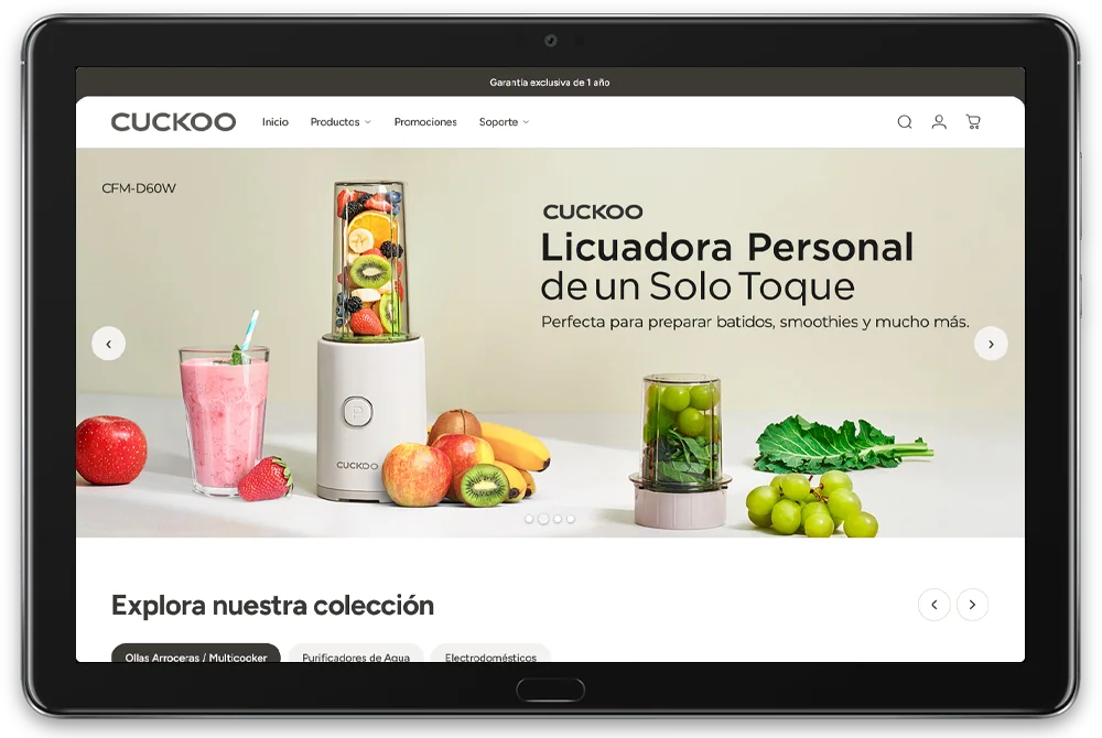 Cuckoo Panamá diseño web