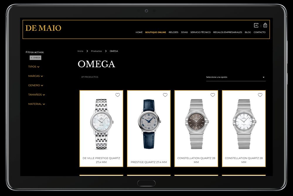 Eshop diseño web