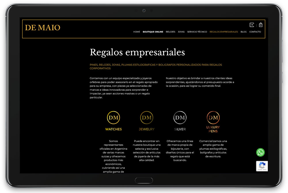 Eshop diseño web