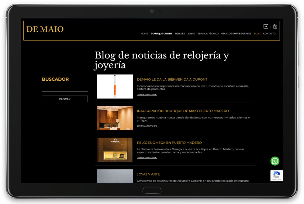 Eshop diseño web