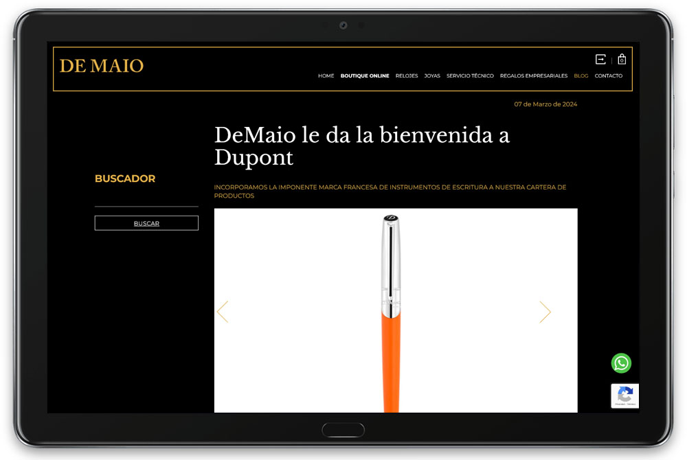 Eshop diseño web