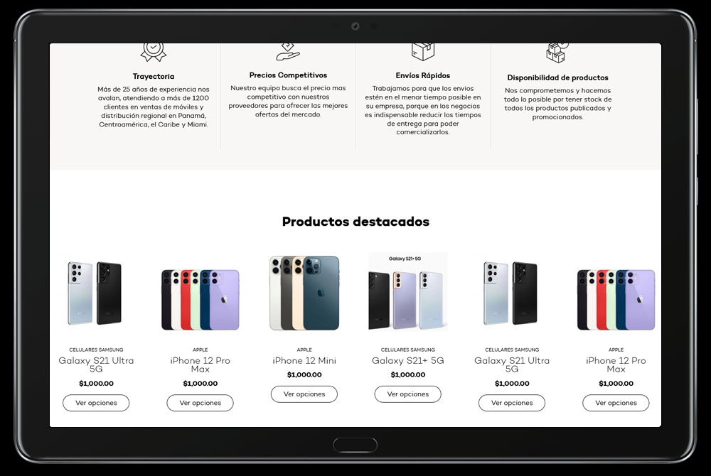 Eshop diseño web