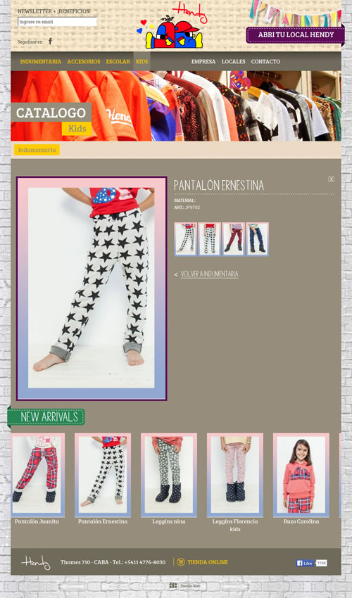 catalogo online Hendy