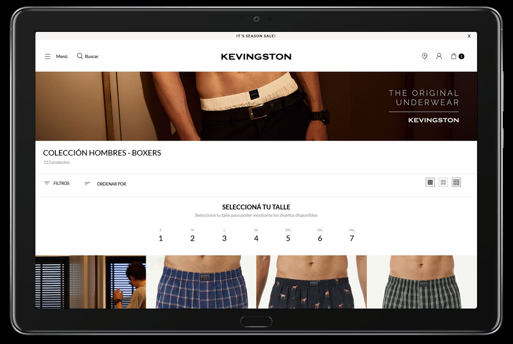 Eshop diseño web
