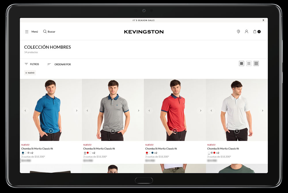 Eshop diseño web