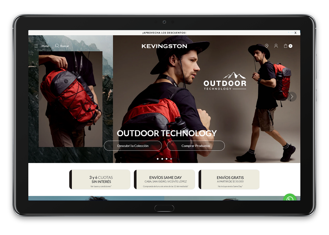 Kevingston diseño web