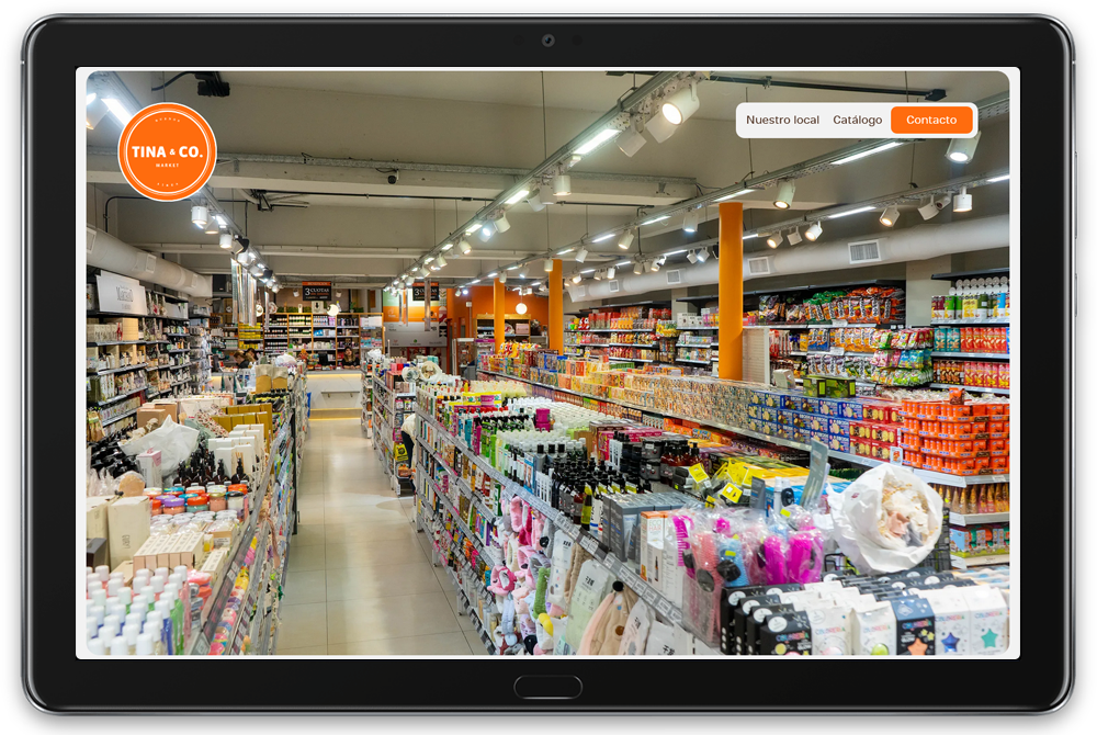 Tina & Co. diseño web