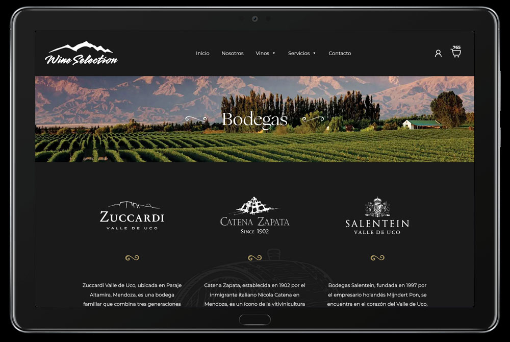 Eshop diseño web