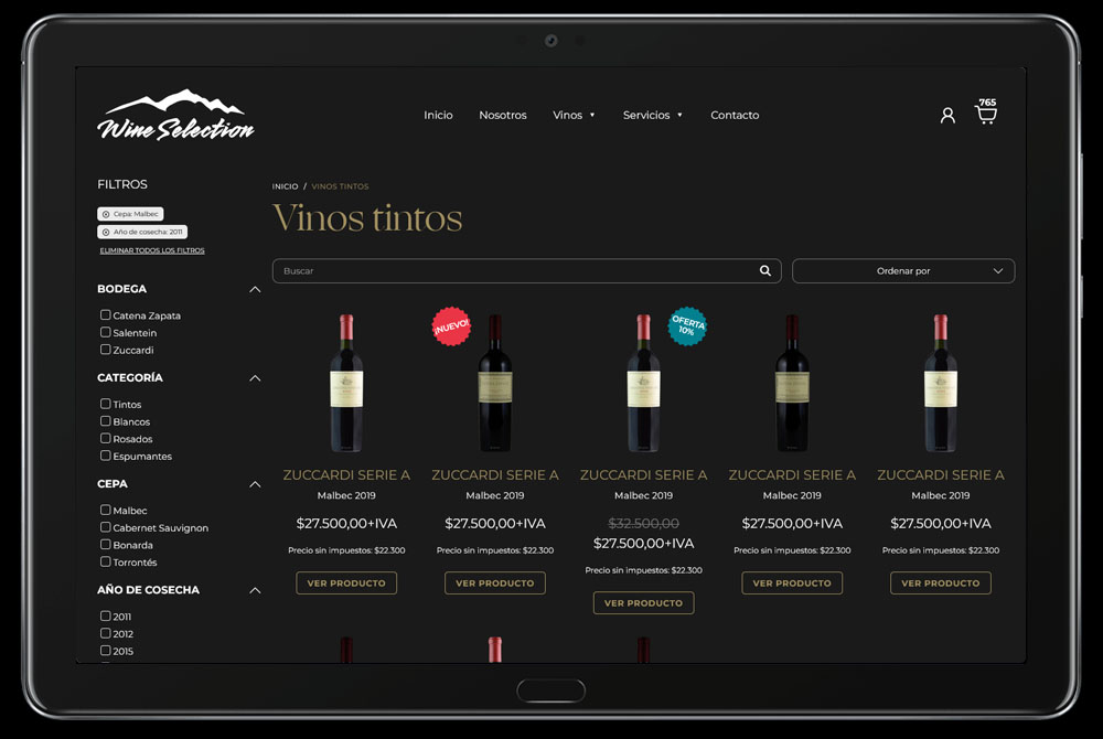 diseño y prgramacion web para ecommerce