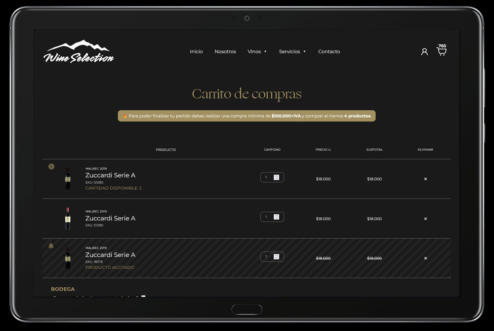 diseño y programación web para ecommerce a medida